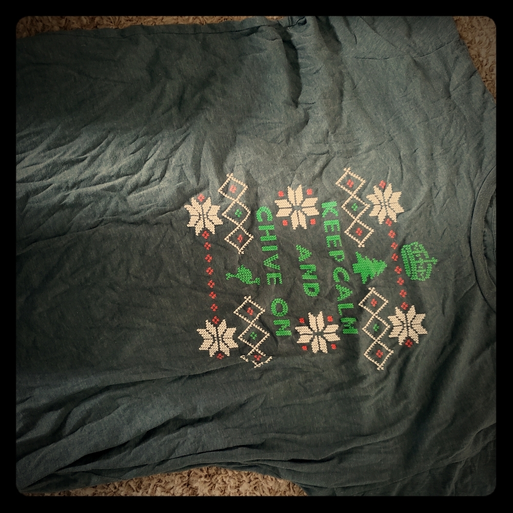 Chive mens tshirt xxl